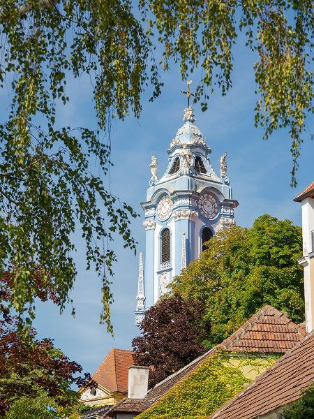 Zwick, Martin 아티스트의 The collegiate church-Historic town Durnstein-UNESCO World Heritage Site-Lower Austria작품입니다.